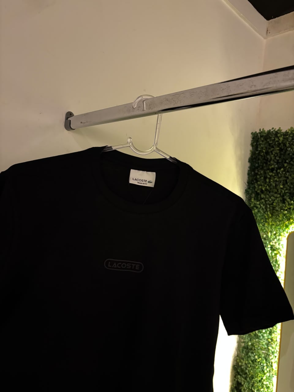 Camiseta Lacoste preta